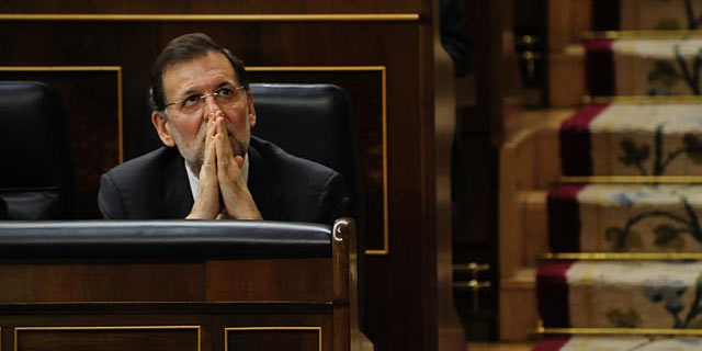Mariano Rajoy en el Congreso de los Diputados. | Bernardo Daz
