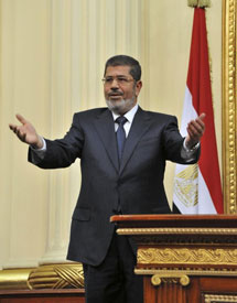 Mursi, ante la Cmara alta. | Reuters