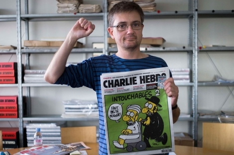 El editor del satrico y autor de las caritaturas, Charb. | AFP