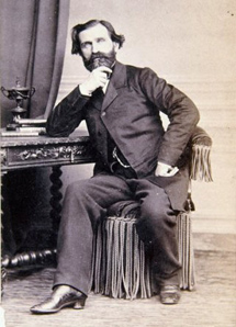 Verdi, retratado por Jean Laurent.