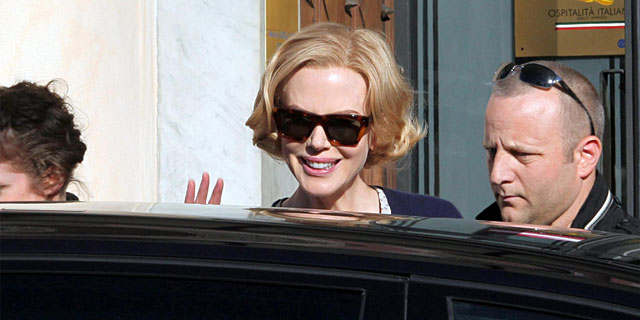 Nicole Kidman, durante el rodaje de 'Grace of Monaco'. | Efe