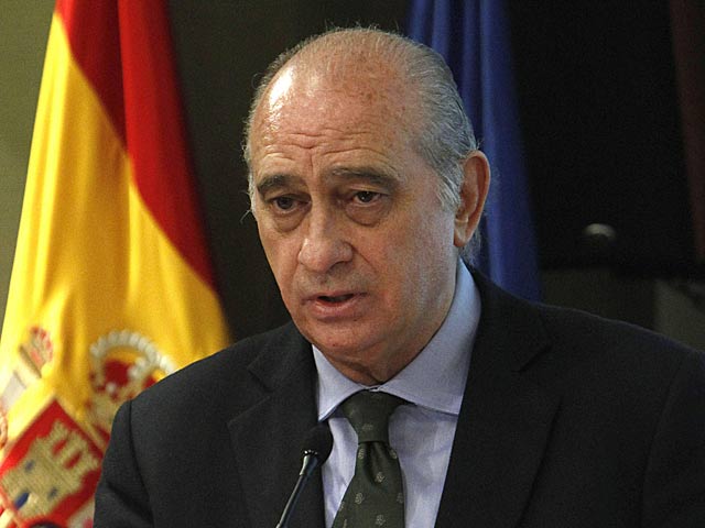 El ministro del Interior, Jorge Fernndez, hoy. | Juan M. Espinosa / Efe