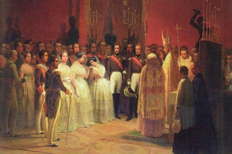Boda de Isabel II y Francisco de Ass. | [MS IMGENES]