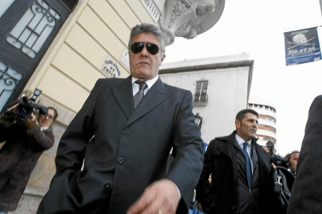 El cantante Francisco, antes del juicio en Alicante. | Manuel Lorenzo