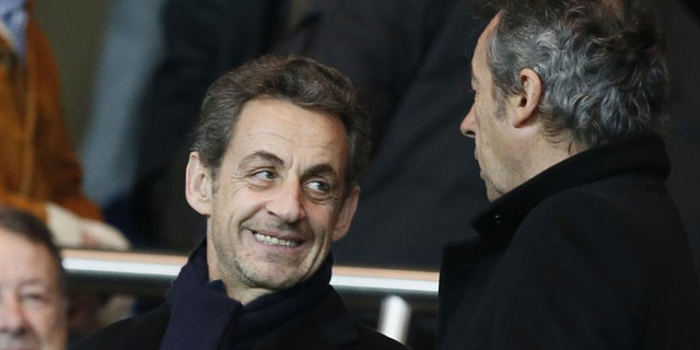 Sarkozy presencia un partido de ftbol