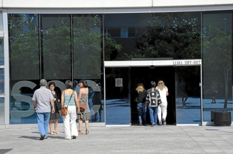 Oficinas centrales del Servei d'Ocupaci, en Barcelona. | Santi Cogolludo