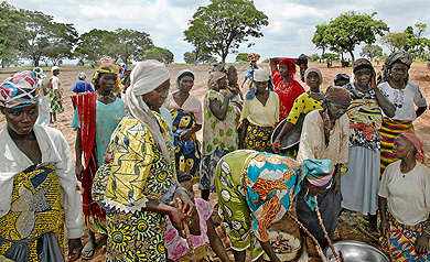 Un grupo de mujeres africanas.| George Osodi