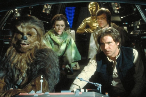 Fotograma de la pelcula de George Lucas.