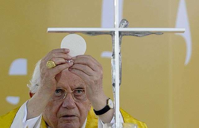El Papa, en la misa de Cuatro Vientos durante la Jornada Mundial de la Juventud. | Gonzalo Arroyo