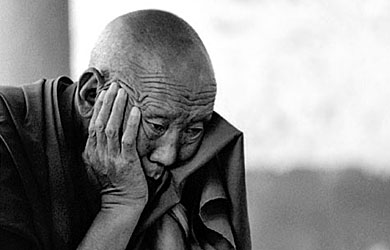 Un monje budista en el exilio. | ngel Lpez Soto. | VEA MS IMGENES