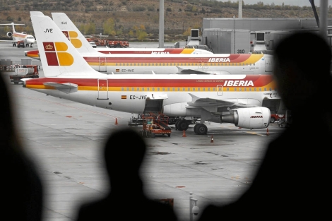Aviones de Iberia en Barajas. | Reuters