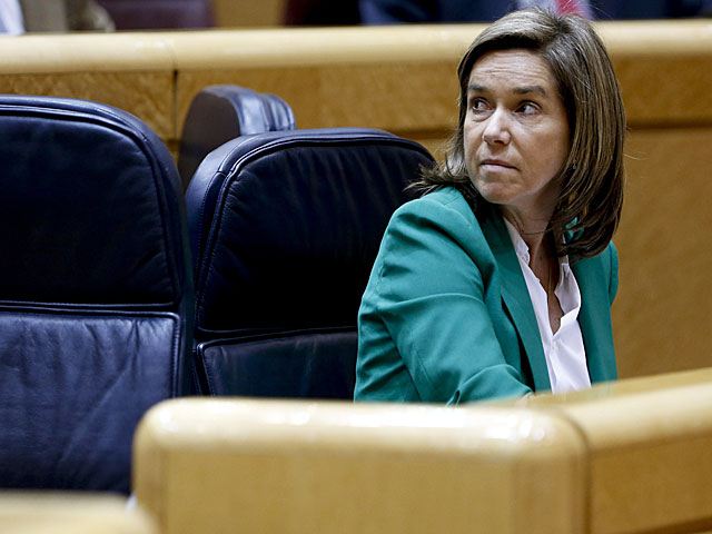 La ministra de Sanidad, Ana Mato, en el Senado. | Juanjo Martn / Efe
