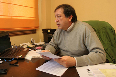 Manuel Estvez Molares, en su despacho. | Rosa Gonzlez