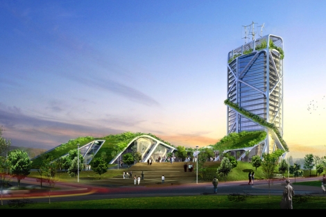 El rascacielos bioclimtico del arquitecto Ken Yeang. | ELMUNDO.es