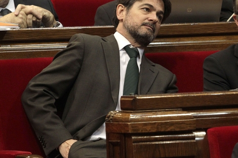 Oriol Pujol, esta semana en el Parlament. Antonio Moreno