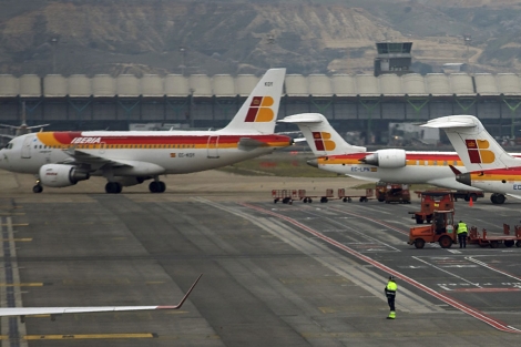 El aeropuerto de Barajas, esta semana. | Reuters