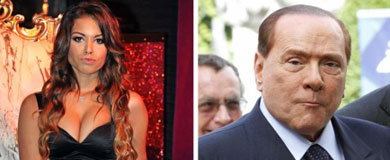 Ruby R. y Silvio Berlusconi. | Reuters