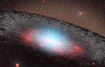El entorno de un agujero negro supermasivo. | NASA