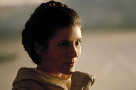 La actriz interpretando a la princesa Leia, en 'Star Wars. Episodio V'. | ELMUNDO.es