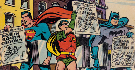 Una de los cientos de imgenes recopiladas en 'The Golden Age of DC Comics'.