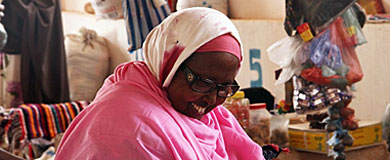 La somal 'Mam' Hawa, sonre. | UNCHR/ACNUR