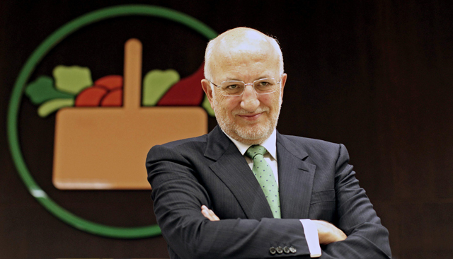 Juan Roig, presidente de Mercadona, durante la presentacin del balance de 2012. | Efe