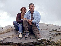 Carlos Parra y su mujer.