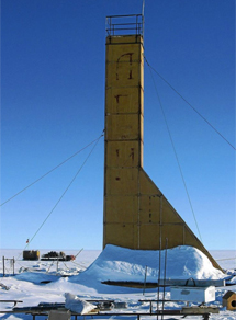 Torre de perforacin en Vostok. | Reuters