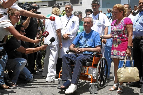 Ortega Cano abandona el hospital tras el accidente. | Carlos Mrquez