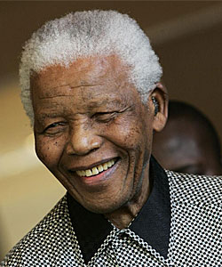 Nelson Mandela.| Afp
