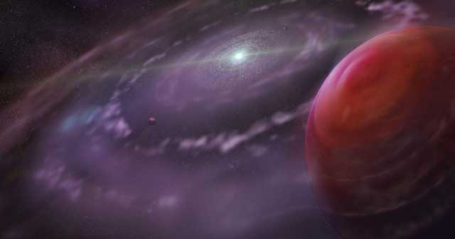 Recreacin artstica del nuevo planeta descubierto. | Science