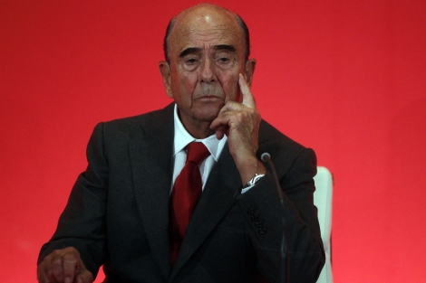 El presidente del Santander, Emilio Botn. | Javier Barbancho