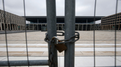 El aeropuerto internacional Willy Brandt sigue cerrado. | Reuters