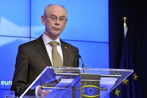 Herman Van Rompuy, en una rueda de prensa.| Reuters