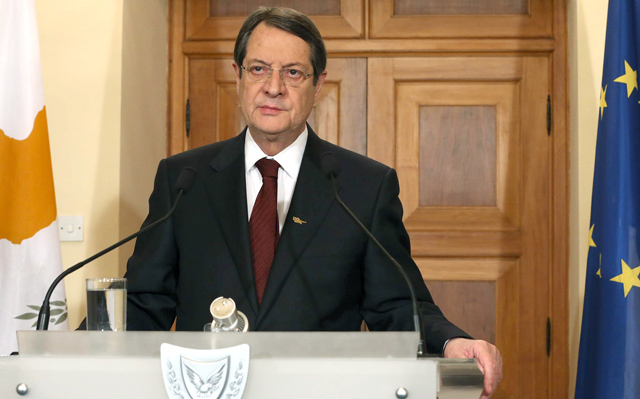 El presidente de Chipre, Nicos Anastasiadis. | Afp
