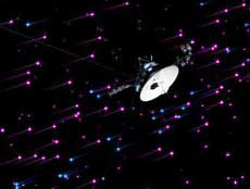 Recreacin de 'Voyager-1'.| NASA