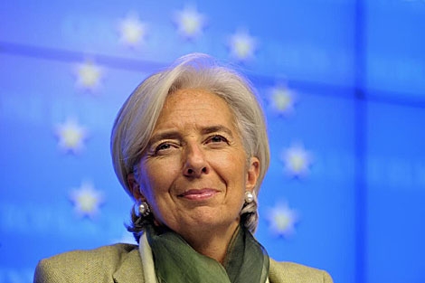 Christine Lagarde, en una imagen de esta semana. | Reuters
