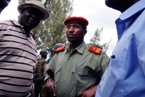 El general Bosco Ntaganda en el ao 2009. | Afp