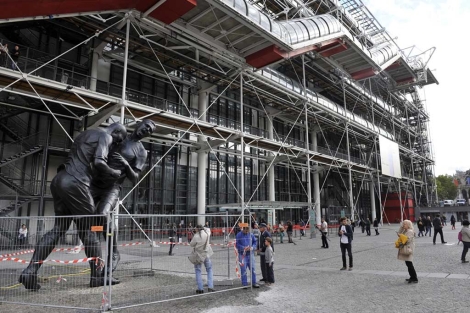 La fachada del Centro Pompidou, en parís. | AFP