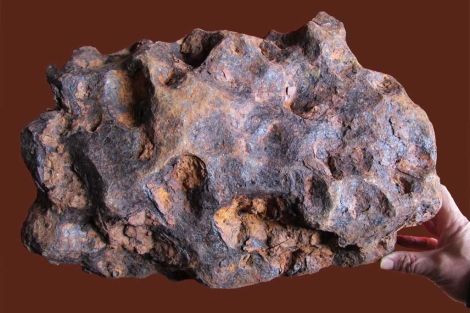 El meteorito encontrado en la provincia de Ciudad Real. | IGEO-IGME