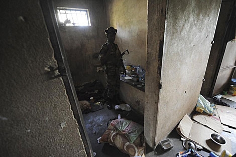 Un rebelde Seleka en Bangui. | Afp