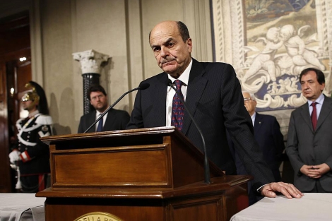El lder del centro-izquierda, Pier Luigi Bersani. | Reuters