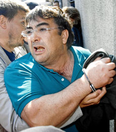 Imagen de 'Thierry' en2008, al acudir a declarar a un juzgado de Burdeos