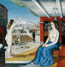 Obsesión Nervio seguramente El Bellas Artes expondrá el cuadro de Paul Delvaux 'L'appel' | País Vasco |  elmundo.es