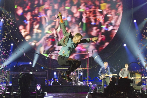 Coldplay fue uno de los grupos ms vendidos en 2012. | Gonzalo Arroyo