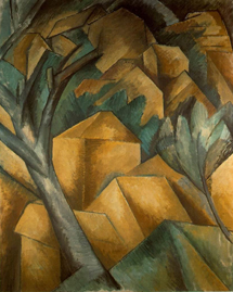 'rboles en el estanque', de Braque.