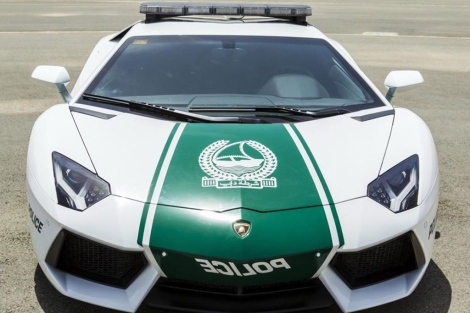 Lamborghini Aventador, el nuevo coche de la Policía de Dubai.| Efe