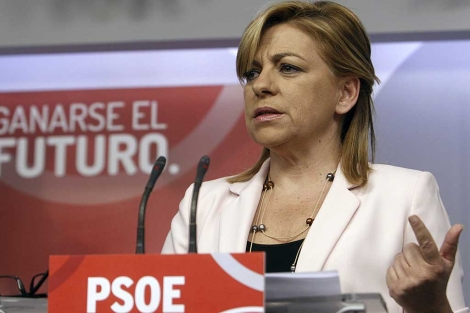 La vicesecretaria general del PSOE, Elena Valenciano. | Foto: Efe / Fernando Alvarado.