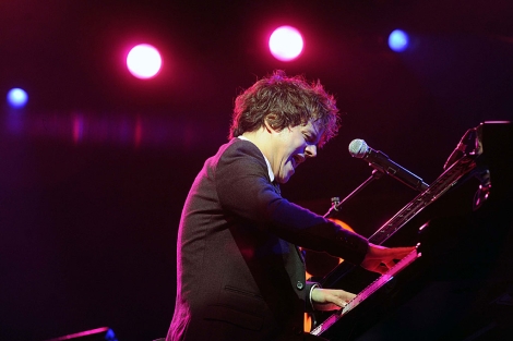 El artista durante un concierto en la capital alavesa en 2011. | Nuria Gonzlez