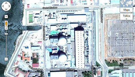 Central nuclear de Almaraz, en Cceres. (Google Maps)